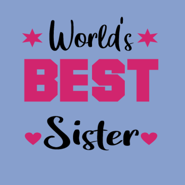 Motiv Beste Schwester der Welt Geschenkidee Schwestern