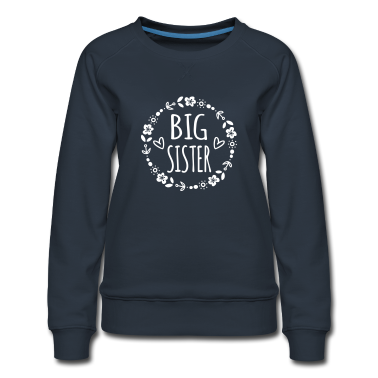 Geschenkidee Schwester Pullover - Große Schwester Geschenkidee Schwestern Herz süß