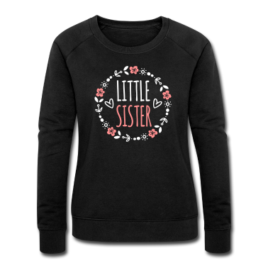 Geschenkidee Schwester Pullover - Kleine Schwester Geschenkidee Schwestern Herz süß