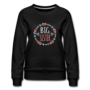 Geschenkidee Schwester Pullover - Große Schwester Geschenkidee Schwestern Herz süß