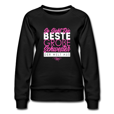 Geschenkidee Schwester Pullover - Grosse Schwester Geschenkidee