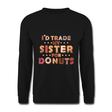 Geschenkidee Schwester Pullover - Schwester Donuts Geschenkidee