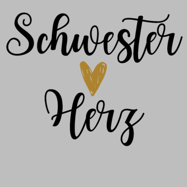 Motiv Schwester Herz Geschenk Schwestern