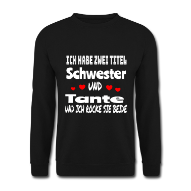 Geschenkidee Schwester Pullover - Schwester,Tante Geschenkidee Geburtstag