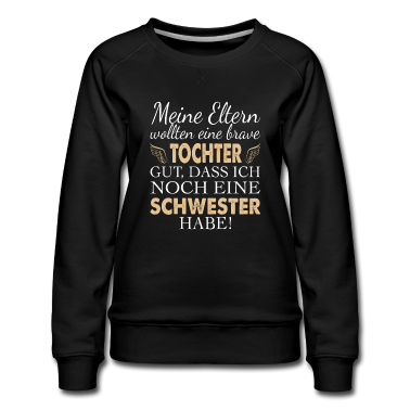 Geschenkidee Schwester Pullover - Tochter Schwester Geschenkidee