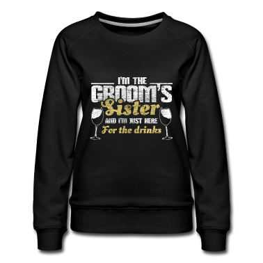 Geschenkidee Schwester Pullover - Schwester des Bräutigams Familie Geschenkidee