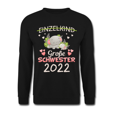 Geschenkidee Schwester Pullover - Große Schwester 2022 Geschwister Geschenkidee