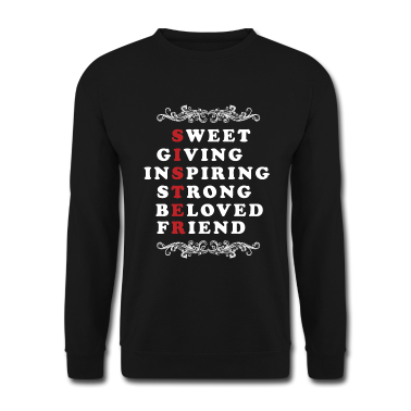 Geschenkidee Schwester Pullover - Schwester Schwestern