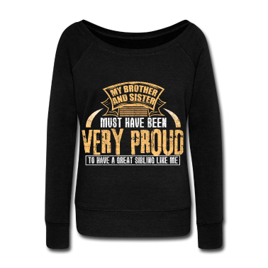 Geschenkidee Schwester Pullover - Geschwister Bruder Schwester Geschenkidee