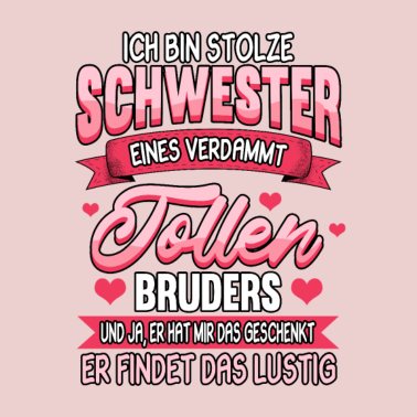 Motiv Schwester Geschenk Lustig Geek Geschenkidee