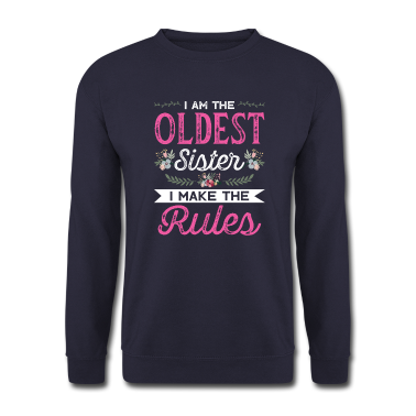 Geschenkidee Schwester Pullover - Große Schwester Geschwister Spruch Geschenkidee