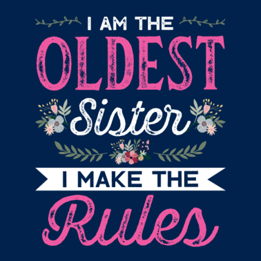 Motiv Große Schwester Geschwister Spruch Geschenkidee