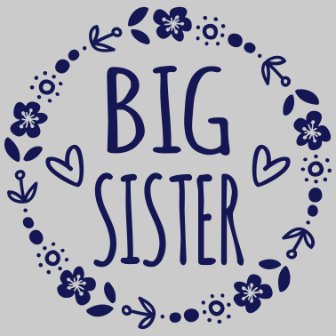 Motiv Große Kleine Schwester Geschenkidee Schwestern