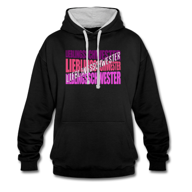 Geschenkidee Schwester Hoodie - Schwester Geschenkidee Geburtstag Geschenk