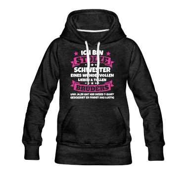 Geschenkidee Schwester Hoodie - Schwester Weihnachten Geschenkidee