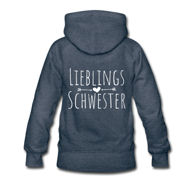 Geschenkidee Schwester Hoodie - Lieblingsschwester Geschenk Geschenkidee Schwester