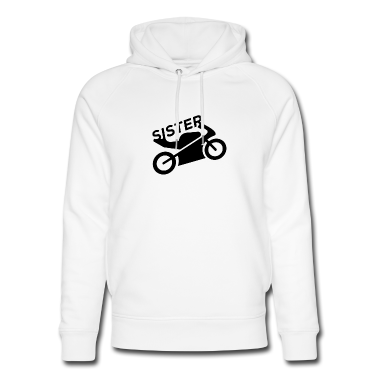 Geschenkidee Schwester Hoodie - Schwester Motorrad Schwester Motorrad