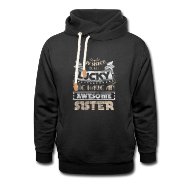 Geschenkidee Schwester Hoodie - Schwester Geschenkidee