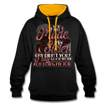 Geschenkidee Schwester Hoodie - Schwester Geschenkidee
