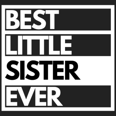 Motiv Beste kleine Schwester Geschenk Beste kleine Schwester
