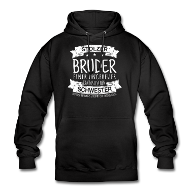 Geschenkidee Schwester Hoodie - Stolzer Bruder Geschwister Geschenkidee Schwester