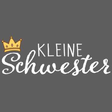 Motiv Kleine Schwester - Schwestern Mädchen Geschenkidee