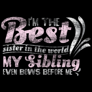 Motiv Schwester Spruch Geschenkidee