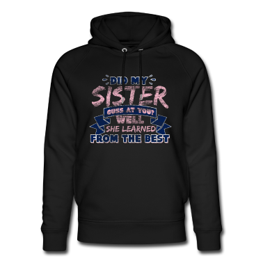 Geschenkidee Schwester Hoodie - Schwester Geschenkidee Spruch