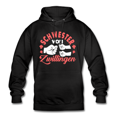 Geschenkidee Schwester Hoodie - Schwester Von Zwillingen Geschenkidee