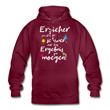 Geschenkidee Schwester Hoodie - Erzieher sein ist nicht schwer Geschenkidee