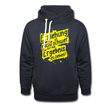 Geschenkidee Schwester Hoodie - Erziehung ist nicht schwer Geschenkidee