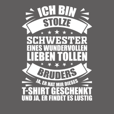 Motiv Schwester Spruch Geschenkidee