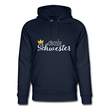 Geschenkidee Schwester Hoodie - Große Schwester 2021 Schwestern Krone Geschenkidee