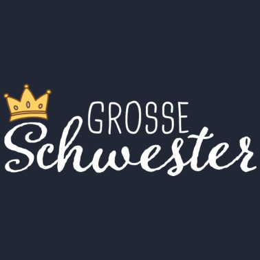 Motiv Große Schwester 2021 Schwestern Krone Geschenkidee