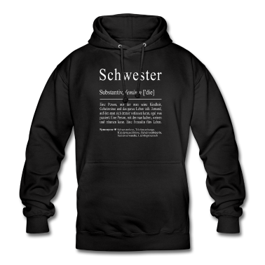 Geschenkidee Schwester Hoodie - Schwester Geschwister Familie Geschenkidee