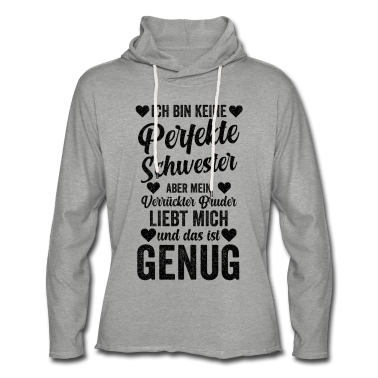 Geschenkidee Schwester Hoodie - Schwester Geschwister Familie Geschenkidee