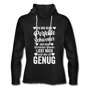 Geschenkidee Schwester Hoodie - Schwester Geschwister Familie Geschenkidee