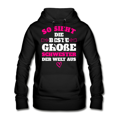 Geschenkidee Schwester Hoodie - Beste Schwester Weihnachtsgeschenk