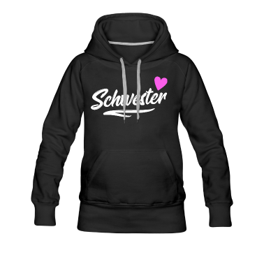 Geschenkidee Schwester Hoodie - Schwester Geschenk Geschwister Geschenkidee
