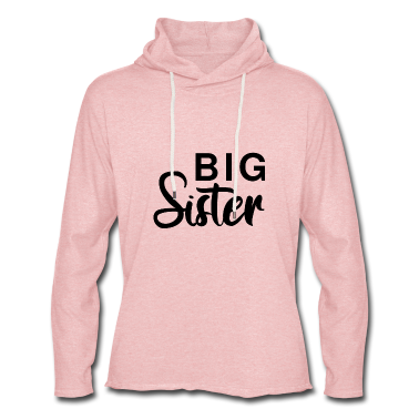 Geschenkidee Schwester Hoodie - Big Sister, Schwester Geschenkidee