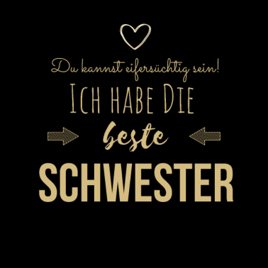 Motiv Beste Schwester Geschenkidee