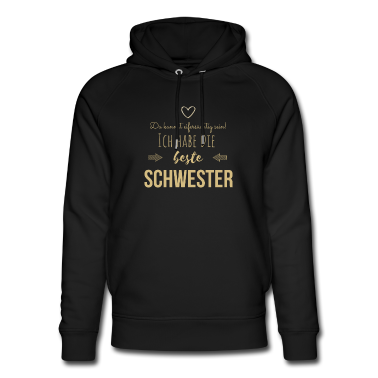 Geschenkidee Schwester Hoodie - Beste Schwester Geschenkidee