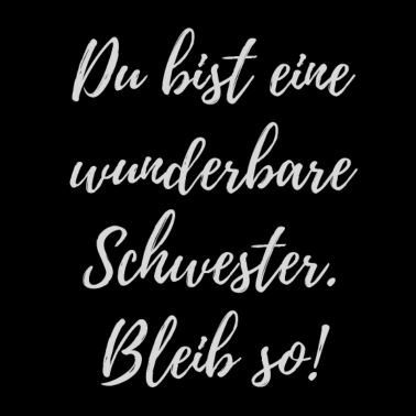 Motiv Beste Schwester Geschenkidee