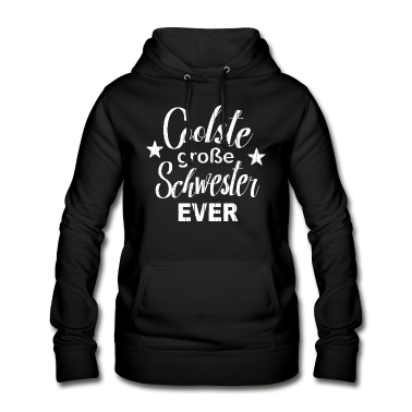 Geschenkidee Schwester Hoodie - Coolste beste große kleine Schwester Partnerlook