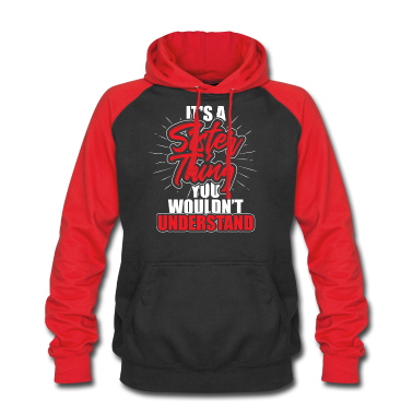 Geschenkidee Schwester Hoodie - Schwester Schwestern