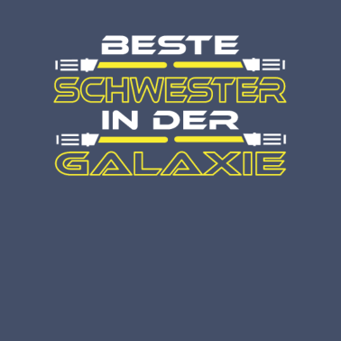 Motiv Beste Schwester in der Galaxie Geschenkidee