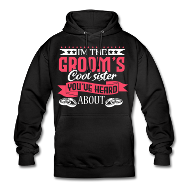 Geschenkidee Schwester Hoodie - Schwester des Bräutigams Heirat Geschenkidee