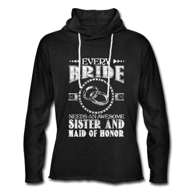 Geschenkidee Schwester Hoodie - Schwester der Braut JGA Geschenkidee