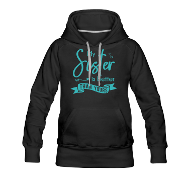 Geschenkidee Schwester Hoodie - Schwester Schwestern