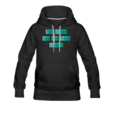 Geschenkidee Schwester Hoodie - Schwester Schwestern